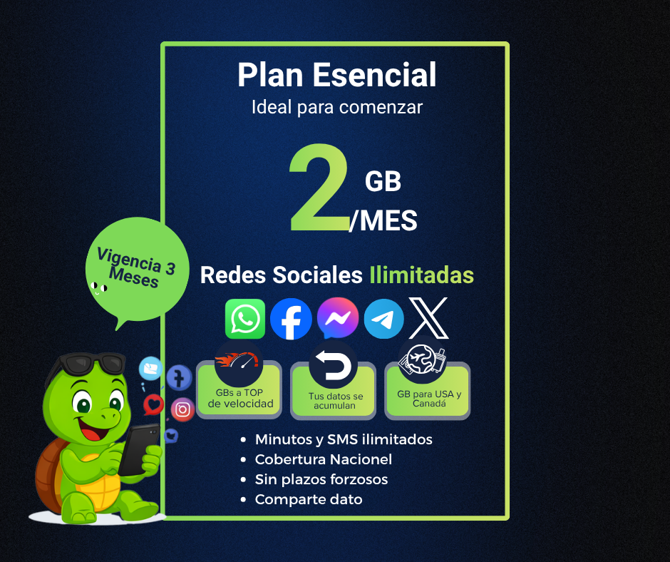 Activación Plan Trimestral Esencial (e-SIM)
