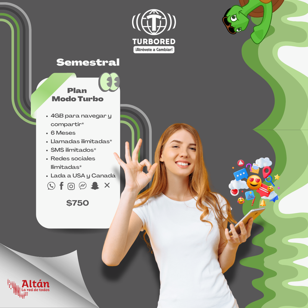 Activación Plan Semestral Modo Turbo