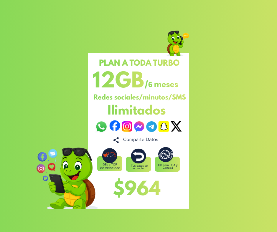 Activación Plan Semestral A Toda Turbo