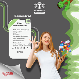 Activación Plan Semestral Modo Turbo