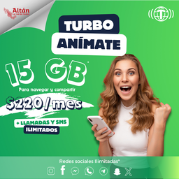[ACTNEWAN] Activación Turbo Anímate 15GB