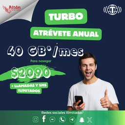[PROMONEWIND] Turbo Atrévete Anual 40GB