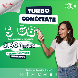 [ACTNEW5GB] Turbo Conéctate 5GB Activación