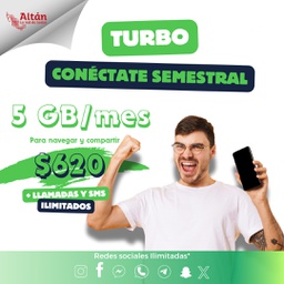 [PROMOSE] Turbo Conéctate Semestral 5 GB